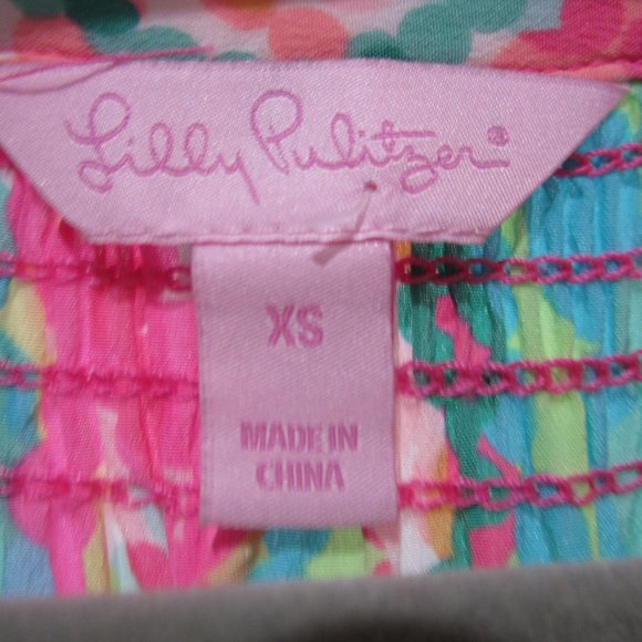 Lilly Pulitzer XS Dripping in Jewels Elsa Tunic Shirt - Picture 2 of 8